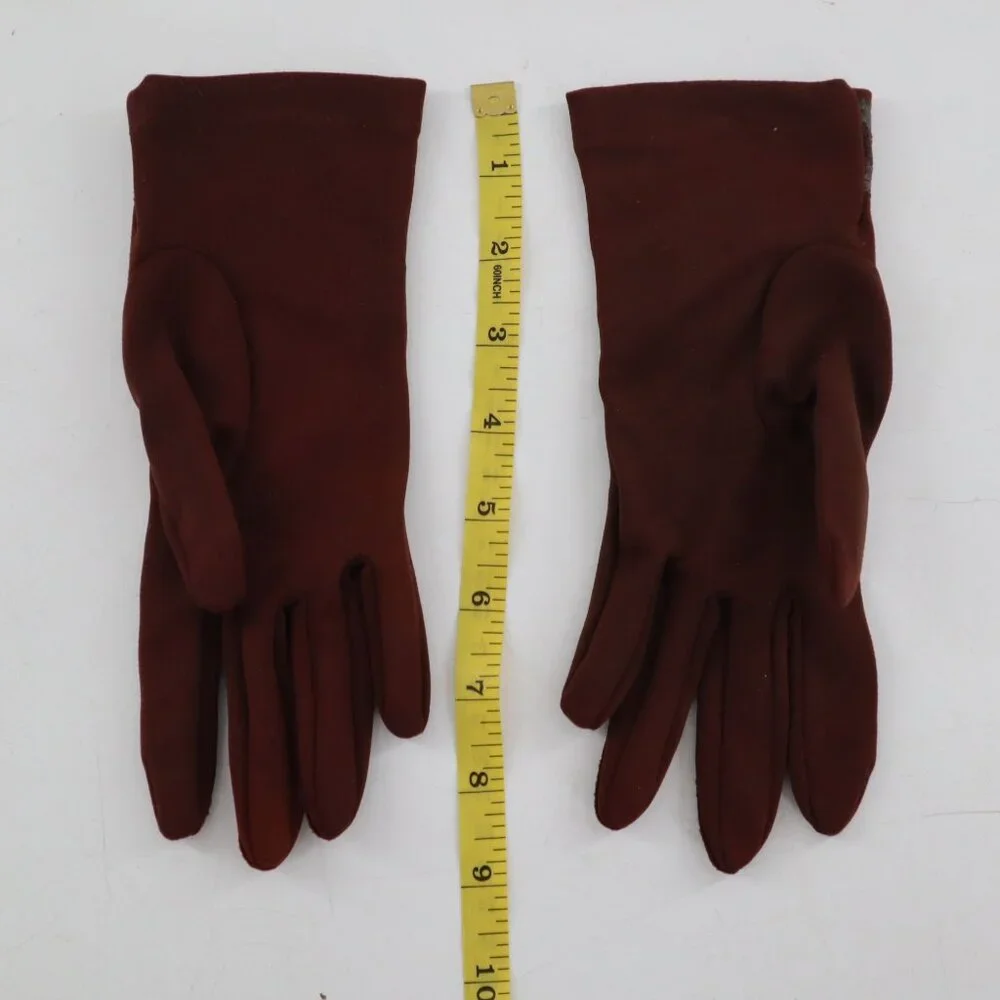 Vintage Driving Gloves Women S/M Brown Classic Boho Bohemian Horse Girl Everyday